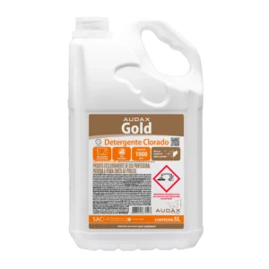 DETERGENTE ALCALINO GEL CLORADO AUDAX GOLD 5L