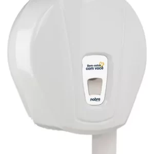 DISPENSER PARA PAPEL HIGIENICO ROLAO BRANCO/ PRETO DROPY PRIME - 1XUN