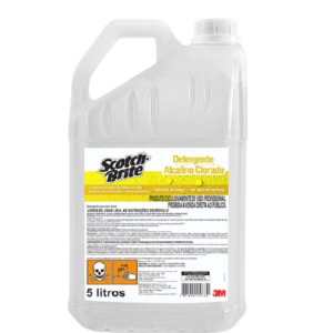 DETERGENTE ALCALINO CLORADO 5L FOOD SCOTCH BRITE