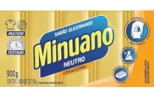 SABAO EM BARRA GLICERINADO PCT 5X180GR MINUANO
