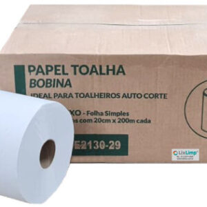 PAPEL TOALHA BOBINA FS 6X200M 20G FIT IPEL