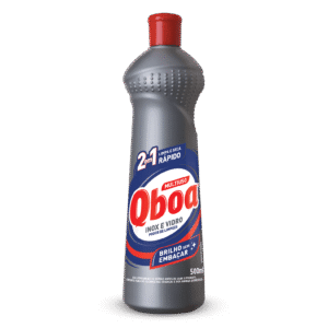 MULTIUSO INOX E VIDRO - QBOA  500ML